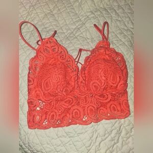 VS pink lace bralette S coral 🪸